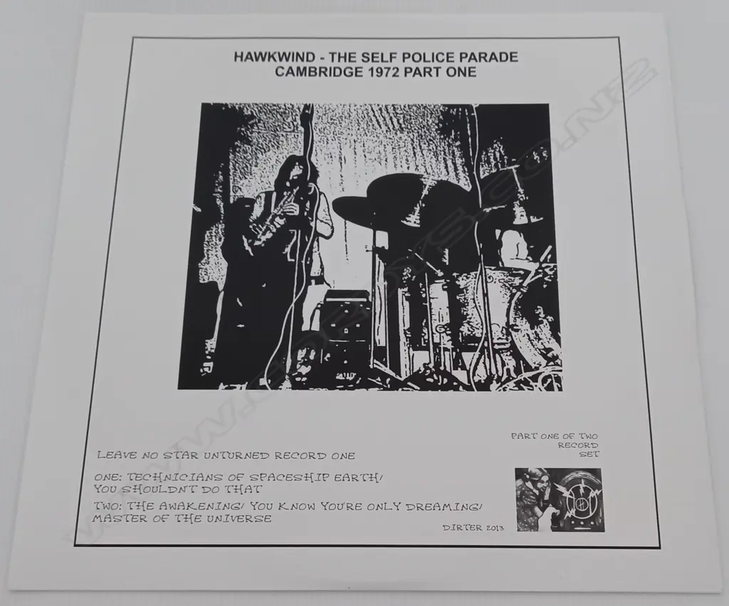 Hawkwind, Leave no star unturned (Double album) Image 1++